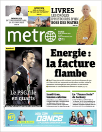 revue de presse Metro